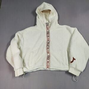 True Religion Women's Chenille Full Length Hoodie Kids Size Large